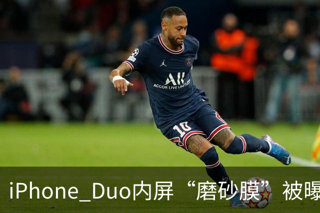 iPhone Duo内屏“磨砂膜”被曝徒手撕除后成普通亮面屏，折叠痕明显，客服回应：若损坏官方换新需398元，不建议私自拆解